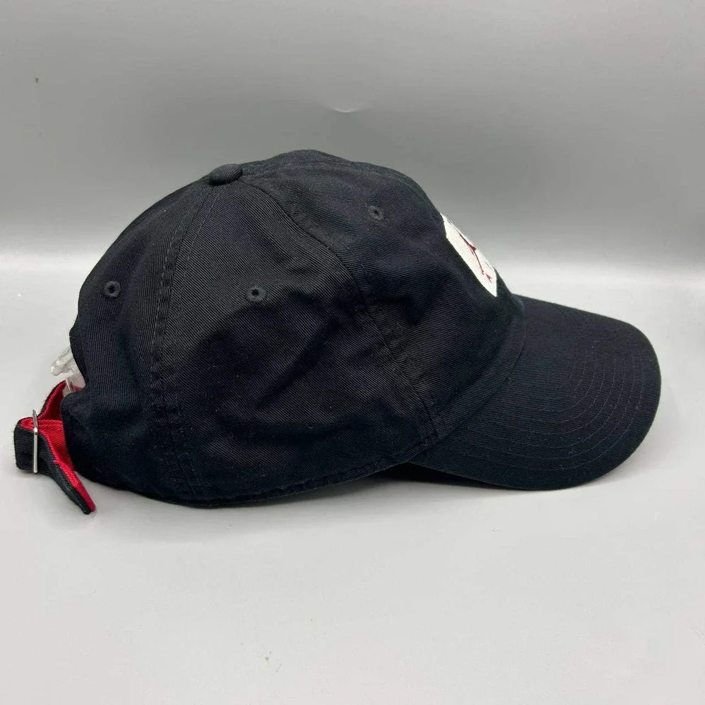 Air Jordan Hat Men Black Red Embroidered Jumpman Strap‎ Back Cap Cotton